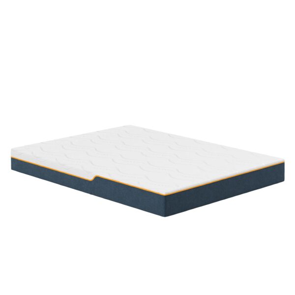 Nautica Home Quietude 8" Gel Memory Foam Mattress angled product view.